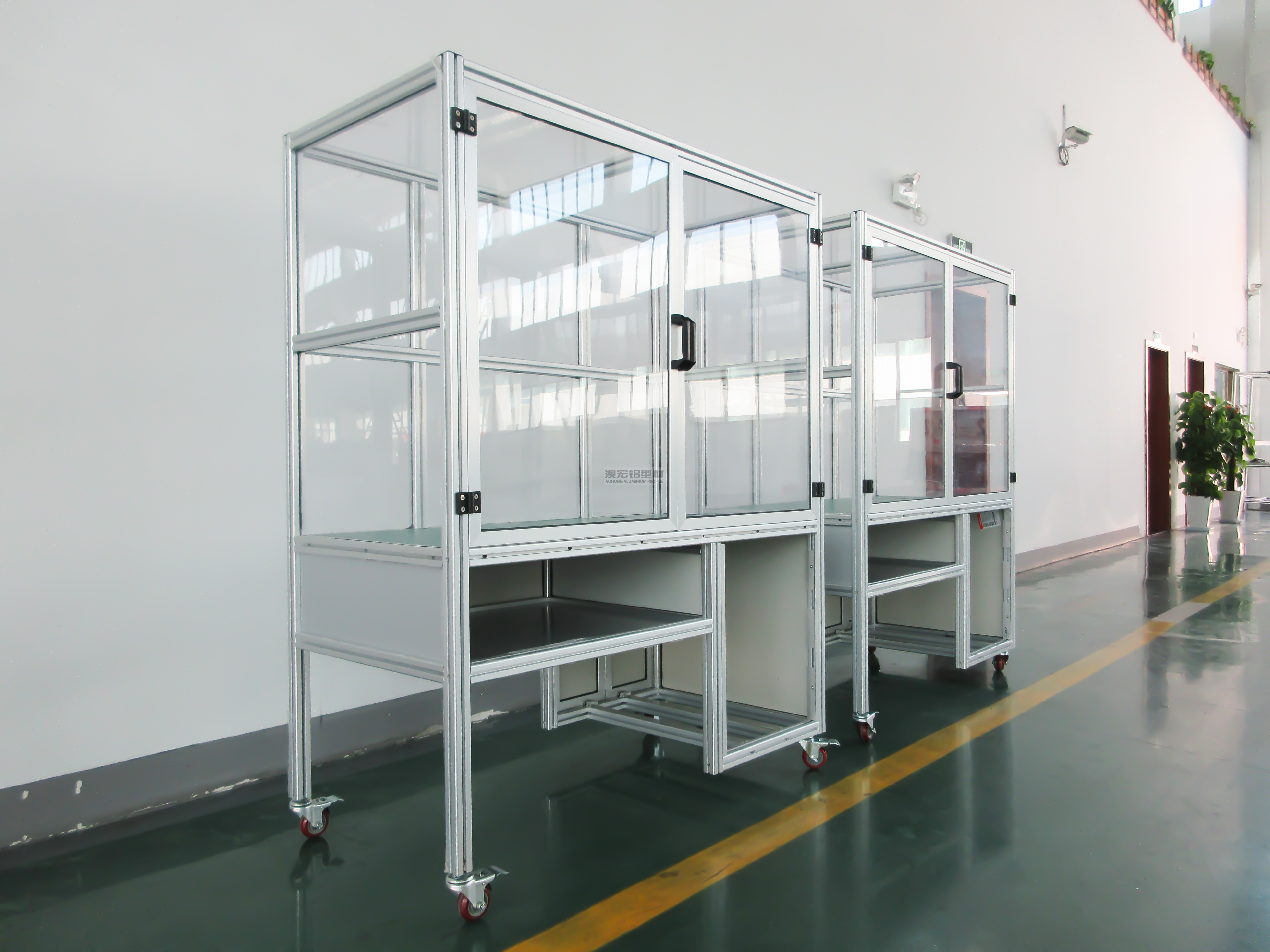 工業(yè)生產(chǎn)鋁型材架子安裝如何提升精度？-澳宏工業(yè)鋁型材